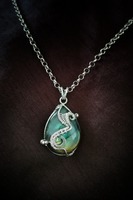 Wire-wrapping, stříbro